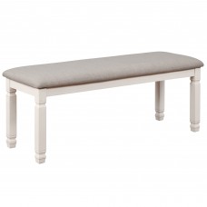 HIGHLANDS-DOUBLE BENCH-ANTIQUE WHITE